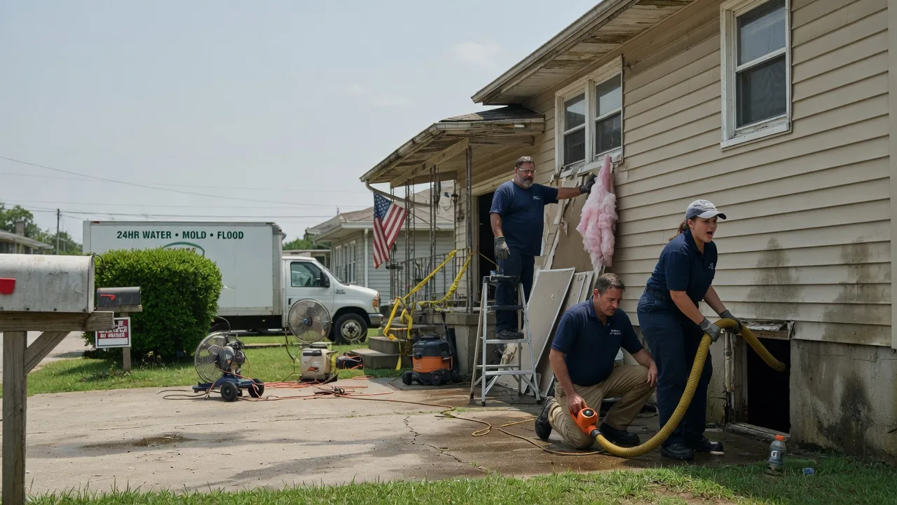 Water Damage Repair in Lincoln, KS near me